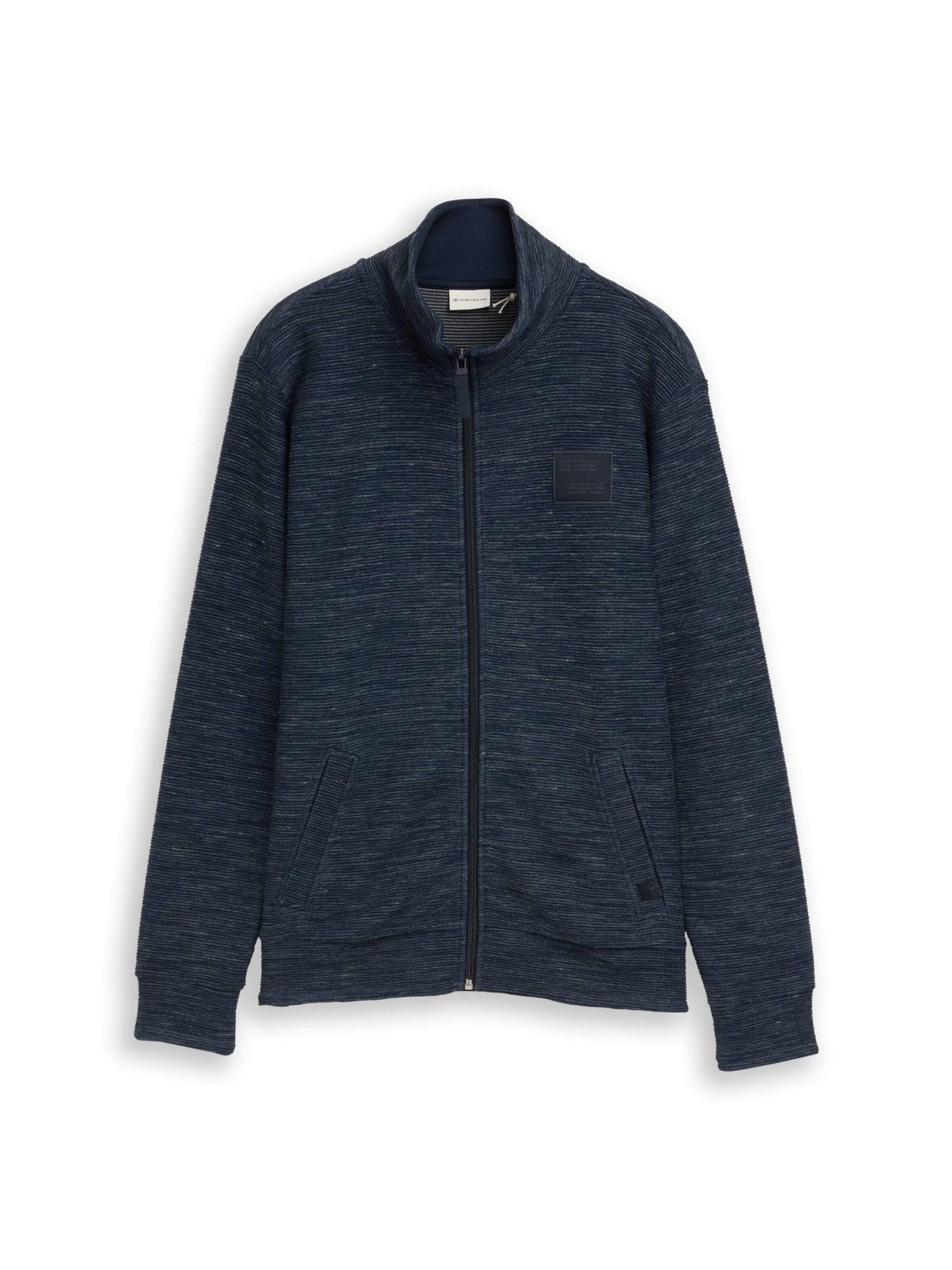 TOM TAILOR Sweatvest in XXL in de kleur Navy, Productweergave