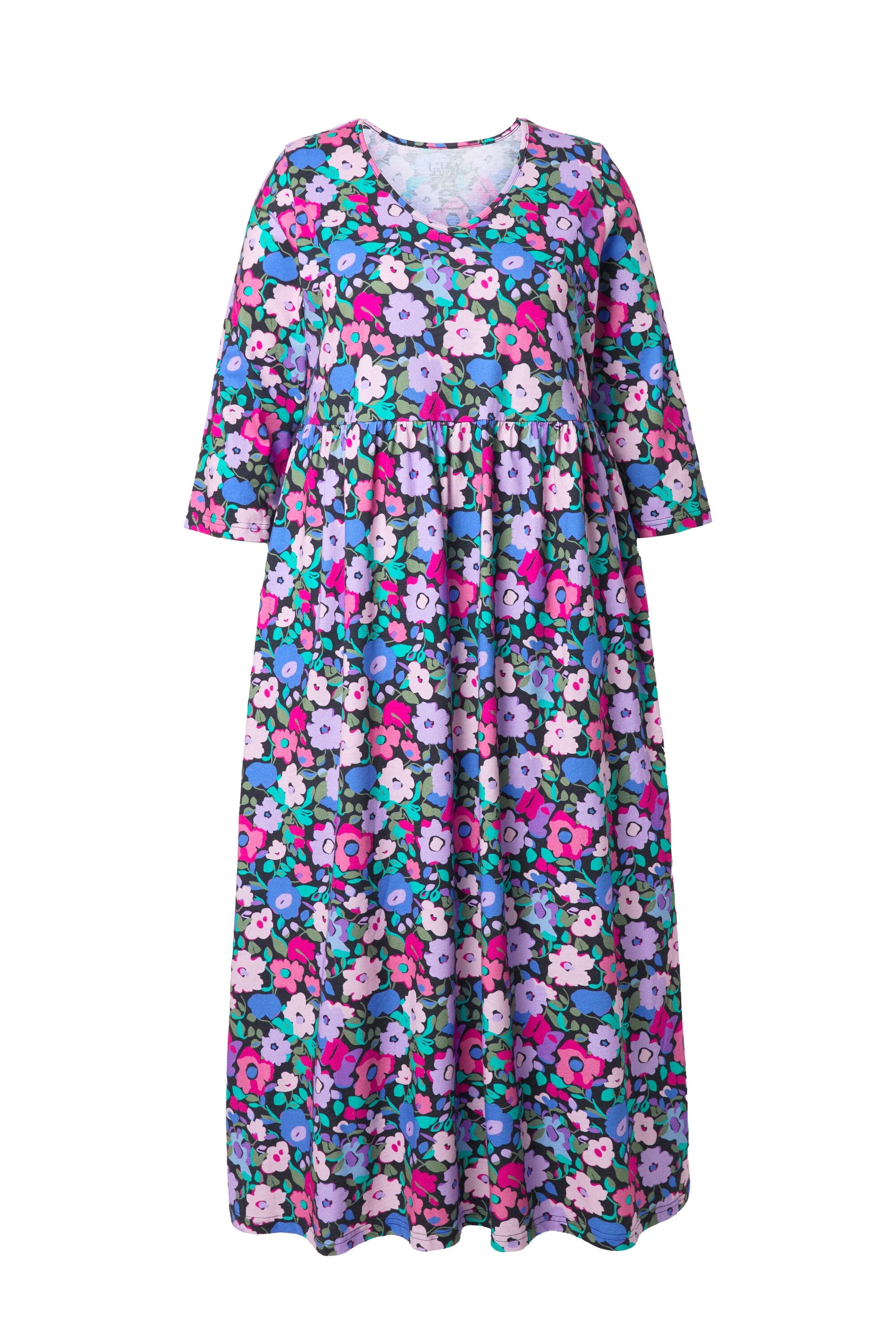 Ulla Popken Jurk in Gemengde kleuren: voorkant