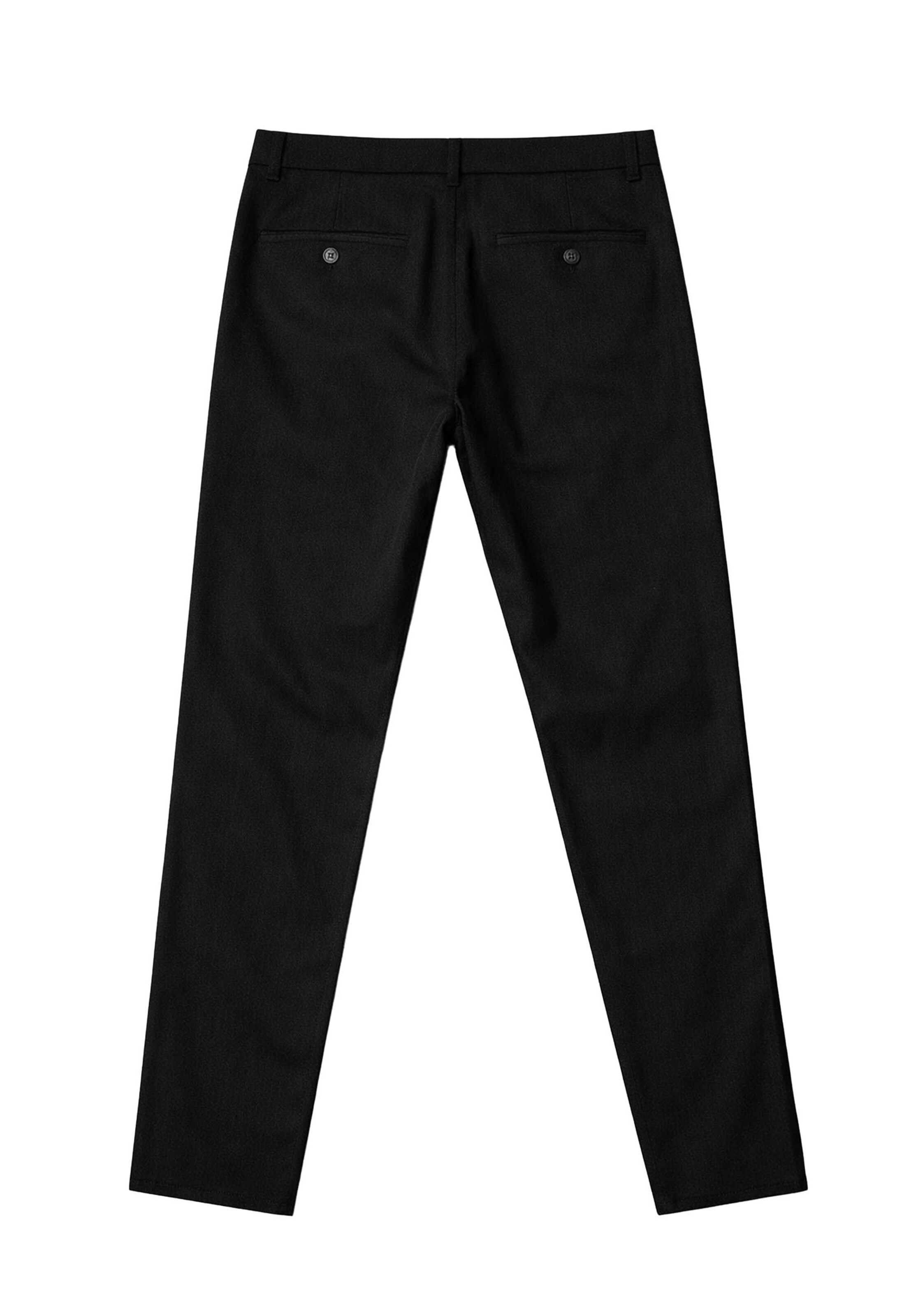 Clean Cut Copenhagen Tapered Broek in Zwart