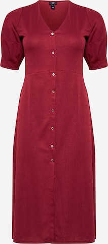 Robe River Island Plus en rouge : devant