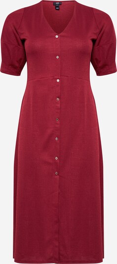 Rochie River Island Plus pe roşu închis, Vizualizare produs