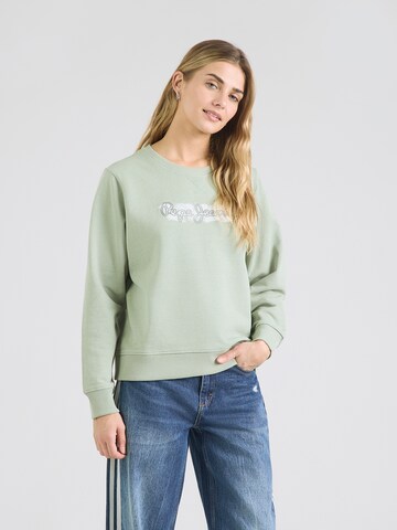Pepe Jeans Sweatshirt i grøn: forside