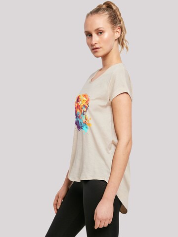 T-shirt 'Basketball Sports Collection - Abstract player' F4NT4STIC en beige