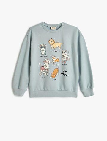 Koton Sweatshirt in Blue: front