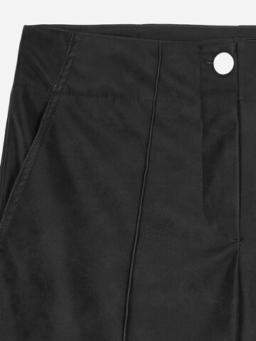 Dilvin Wide leg Broek in Zwart