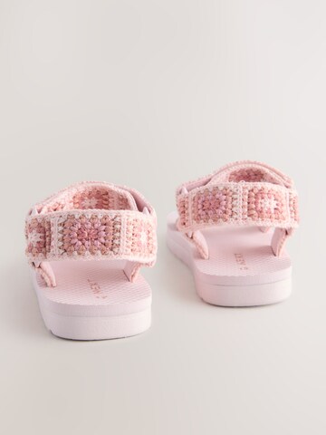 Next - Sandalias en rosa