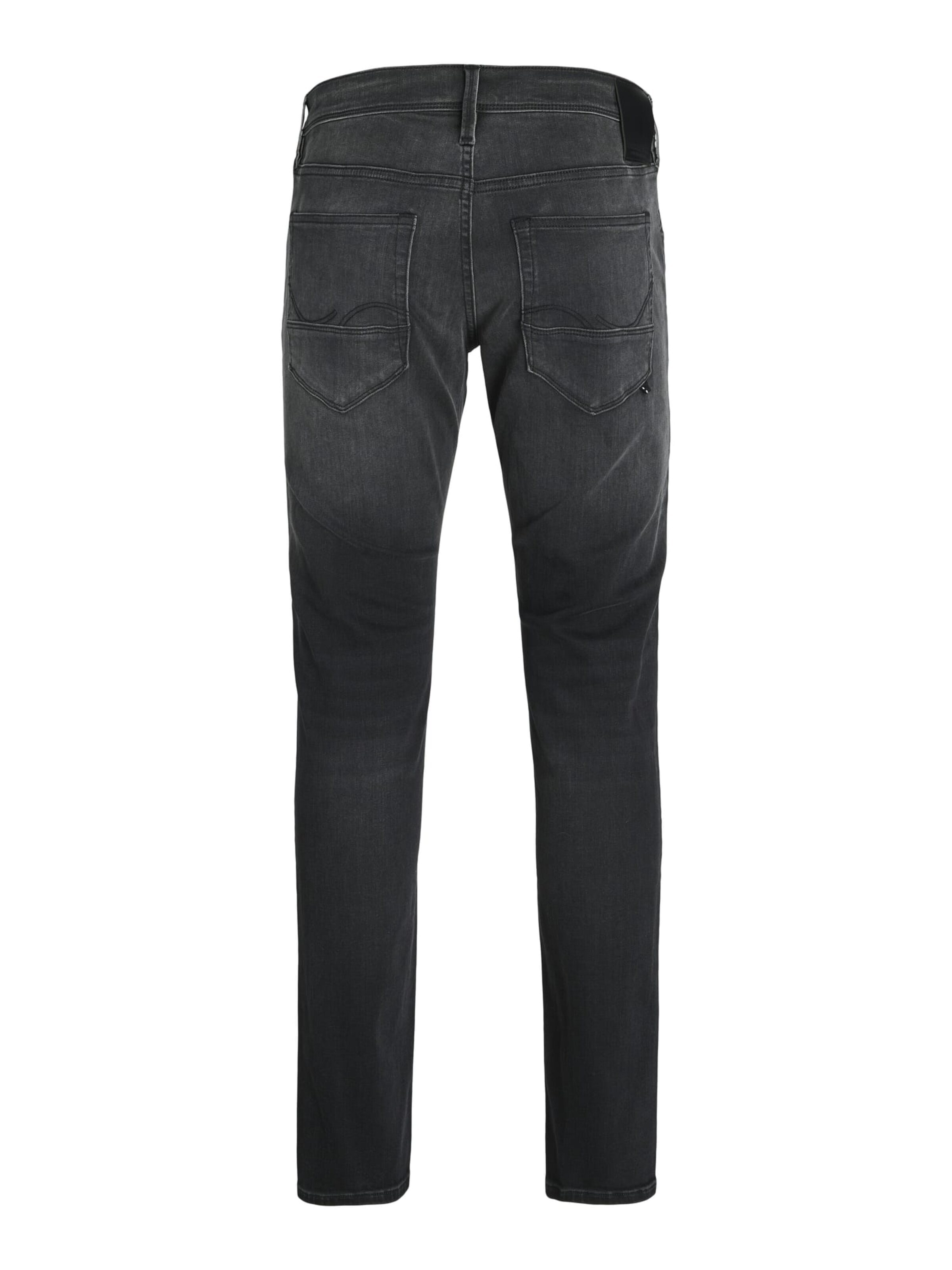 JACK & JONES Baggy Jeans 'Glenn' in Zwart