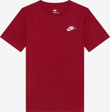 raudona Nike Sportswear Marškinėliai 'FUTURA': priekis