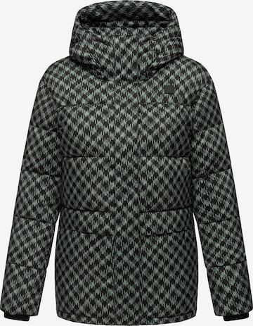 Veste fonctionnelle 'Wikesh' Ragwear en vert : devant