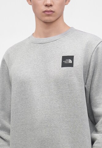 Felpa 'BOX HALF DOME' di THE NORTH FACE in grigio
