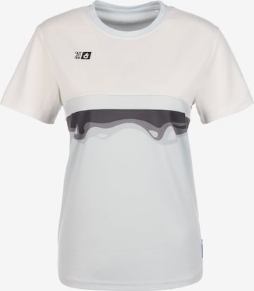 OUTFITTER Functioneel shirt 'OCEAN FABRICS TAHI' in Wit: voorkant