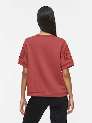 VILA Sweatshirt 'VISiffi' i rød