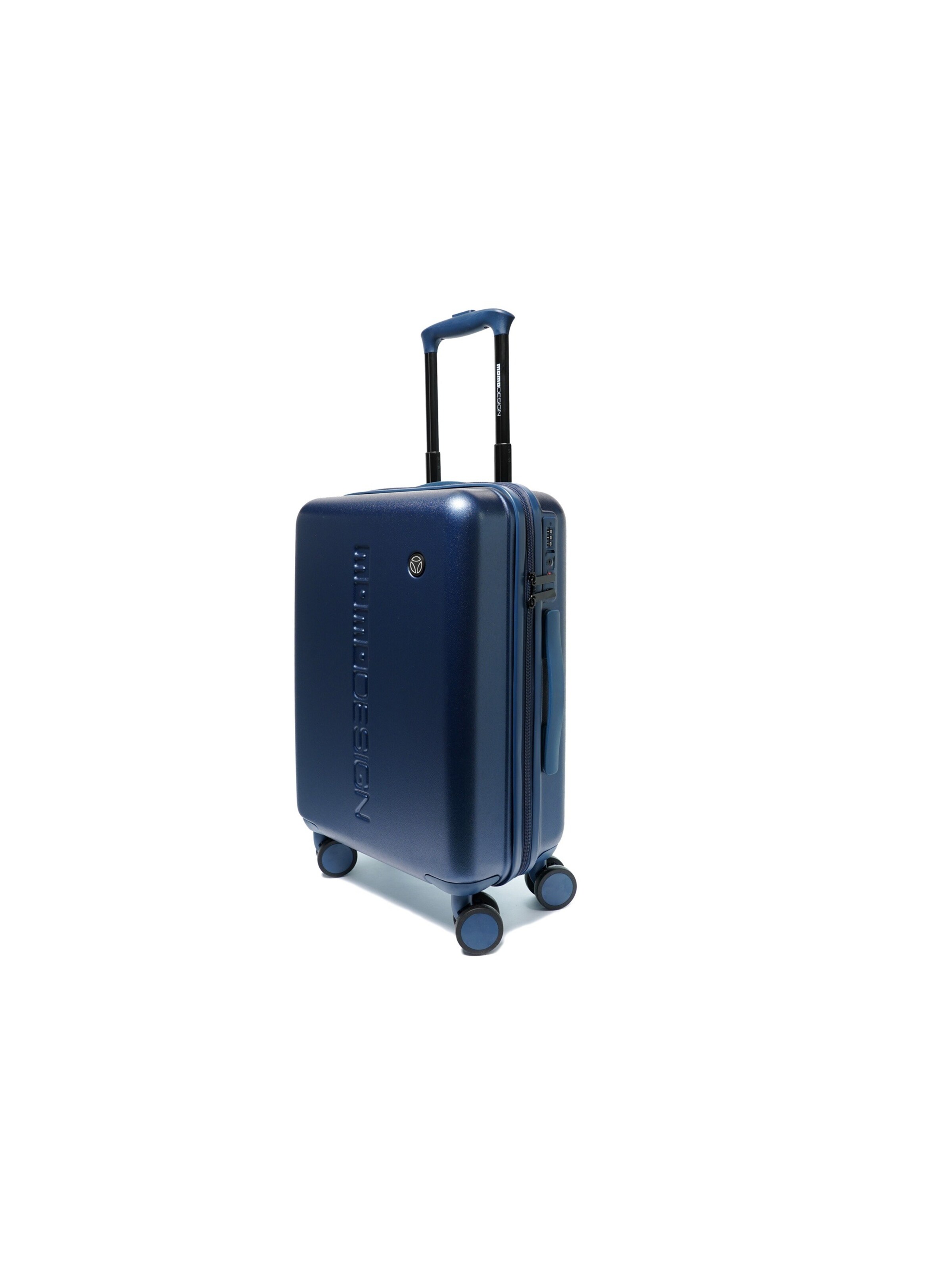 Valigia 'Trolley Cabin Momo Design ABS con Zip 54,5 cm' di Momo Design in blu