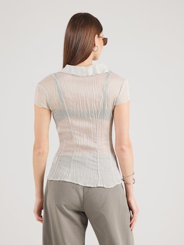 Chemisier 'Solange' WEEKDAY en beige