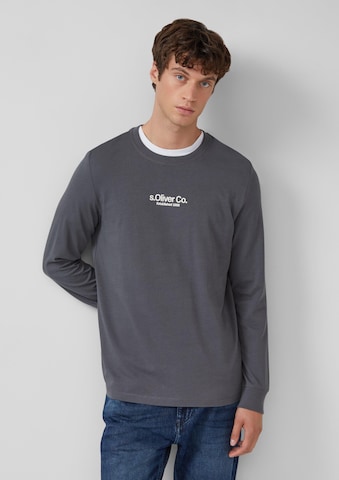 T-Shirt s.Oliver en gris : devant