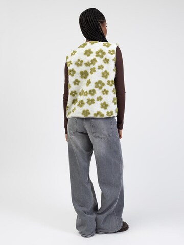 BROKE + SCHÖN Knitted Vest 'Teddy' in Green