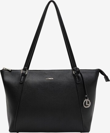 L.CREDI Shopper 'Michaela ' in Black: front