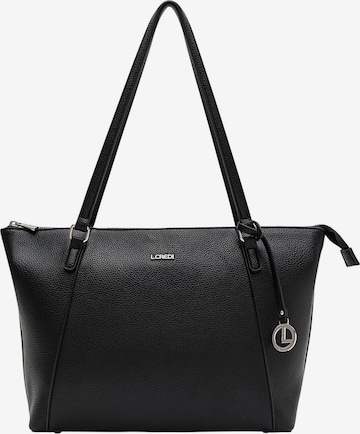 L.CREDI Shopper 'Michaela ' in Black: front