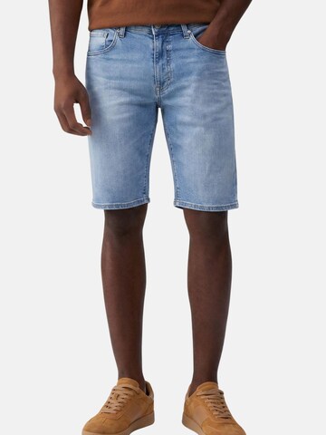 Liu Jo Normalny krój Jeansy 'LIU JO UOMO JEANS BERMUDA BRUCE BERMUDA' w kolorze niebieski