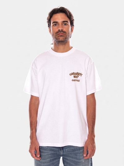 Carhartt WIP Shirt 'S/S COFFEE BREAK T-SHIRT' in S in de kleur Wit, Productweergave