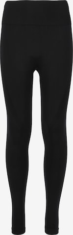 ENDURANCE Skinny Workout Pants 'Shosea' in Black: front