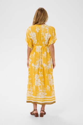 SAINT TROPEZ Kleid 'SZRasheda' in Gelb