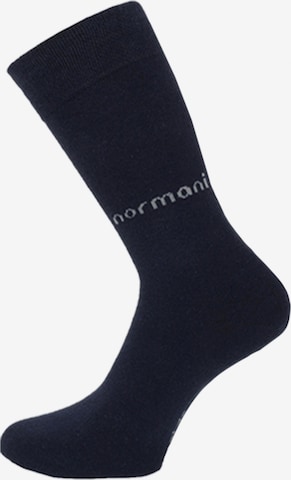 Chaussettes normani en bleu : devant