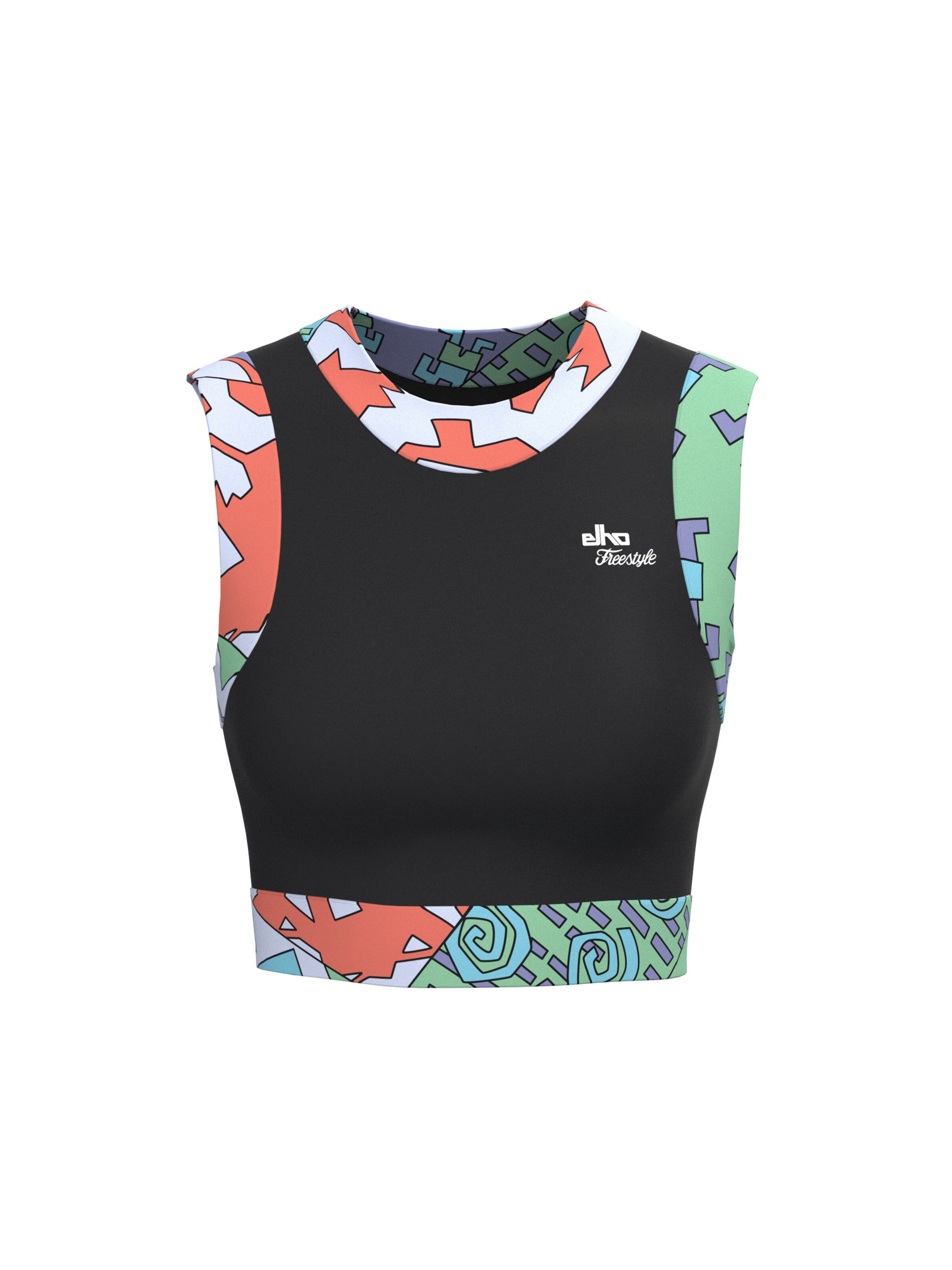 Haut 'Bahamas 89' elho en noir : devant