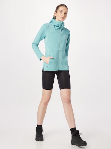 Haglöfs Sports sweat jacket 'Willow' in Blue