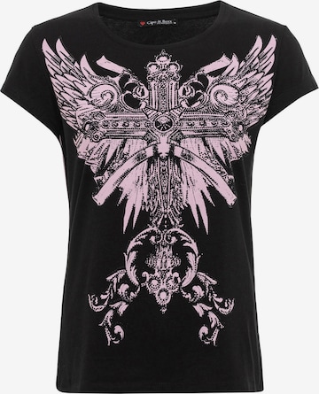 T-shirt 'WT341' CIPO & BAXX en noir : devant