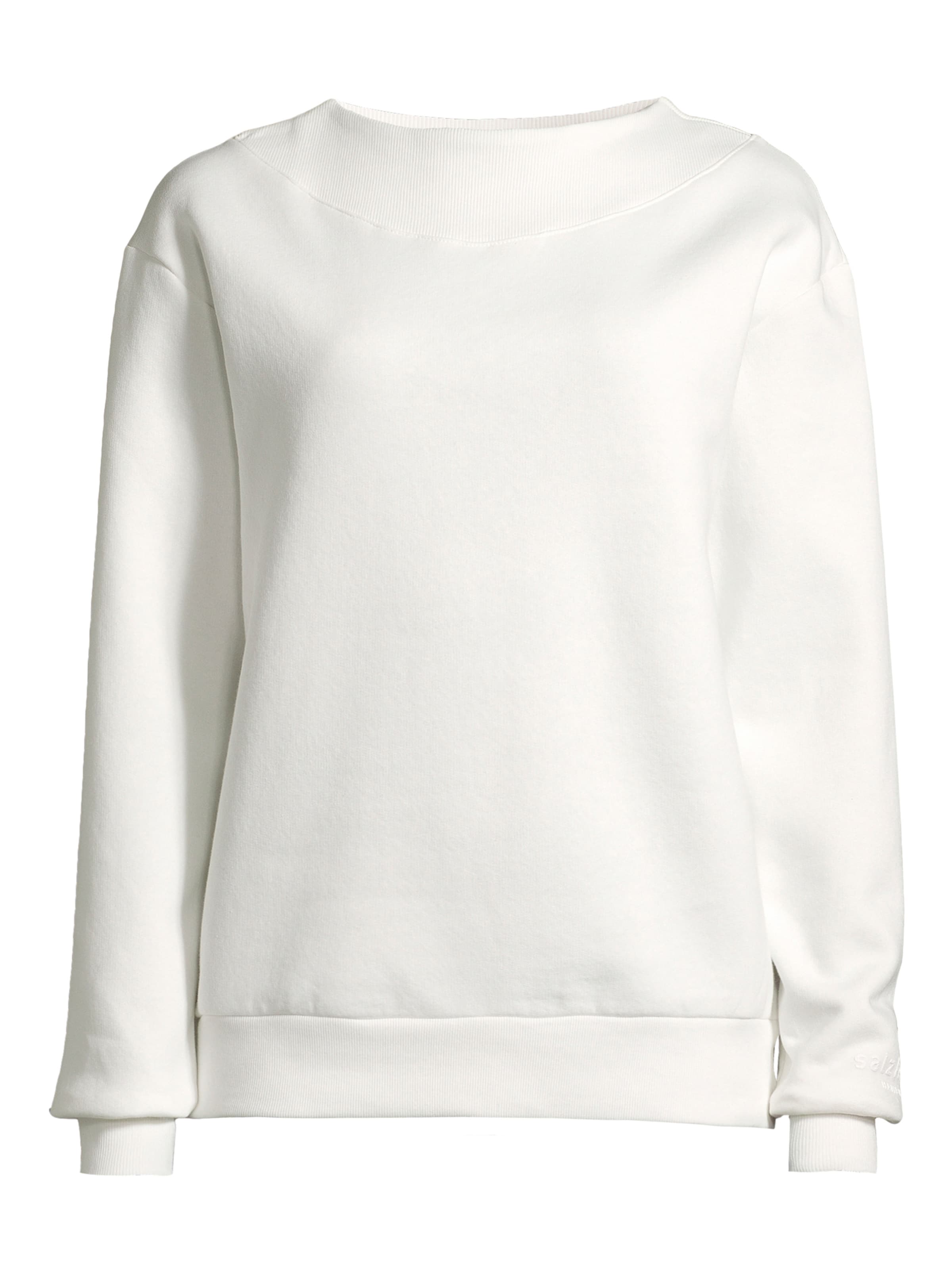salzhaut Sweatshirt 'Röben' in Weiß: Vorderseite