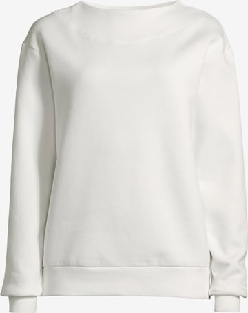 salzhaut Sweatshirt 'Röben' in Wit: voorkant