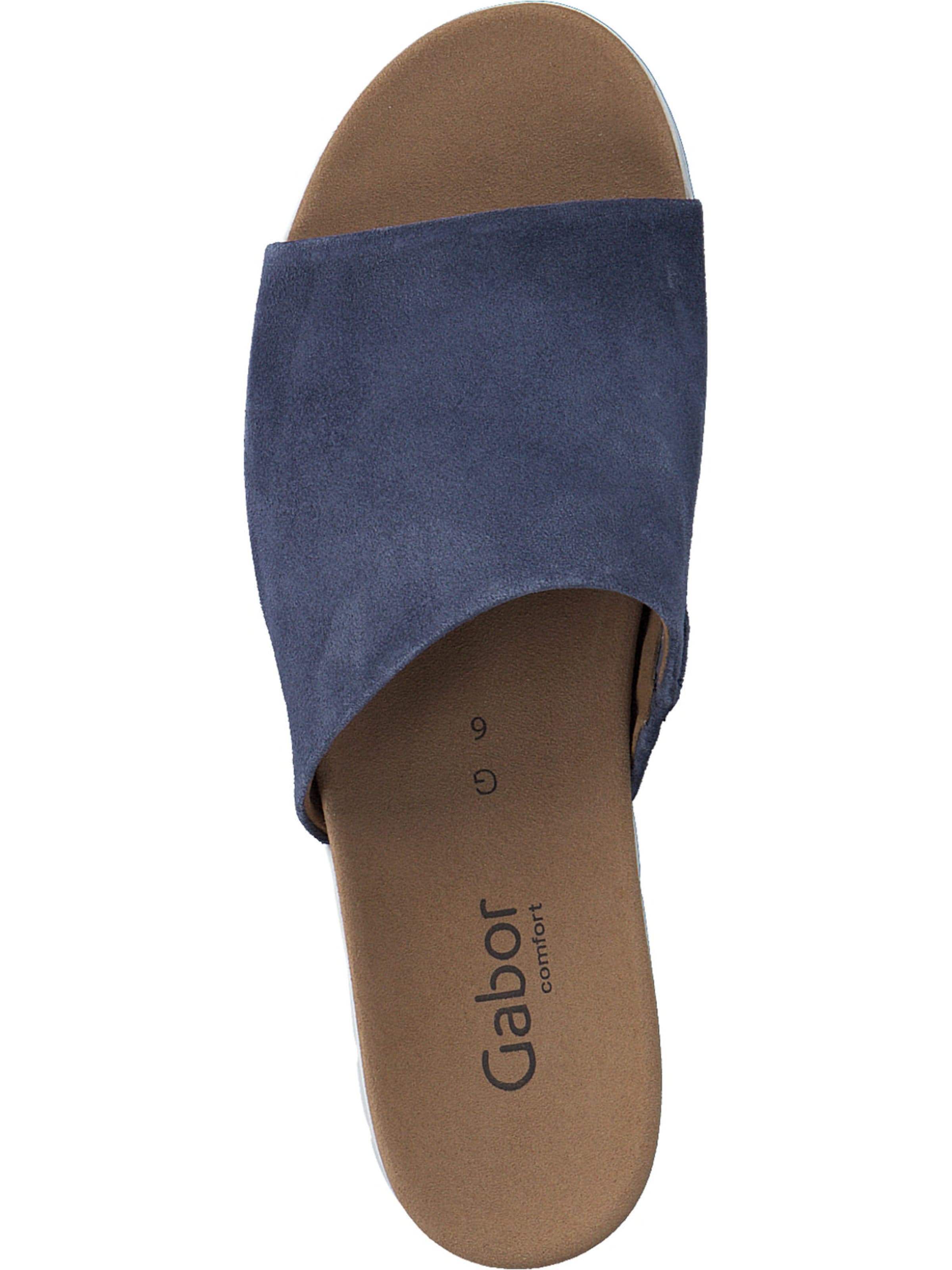 GABOR Pantolette 'York 82.880' in Blau