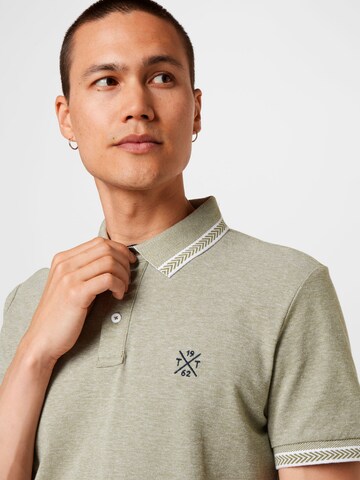 TOM TAILOR Poloshirt in Grün