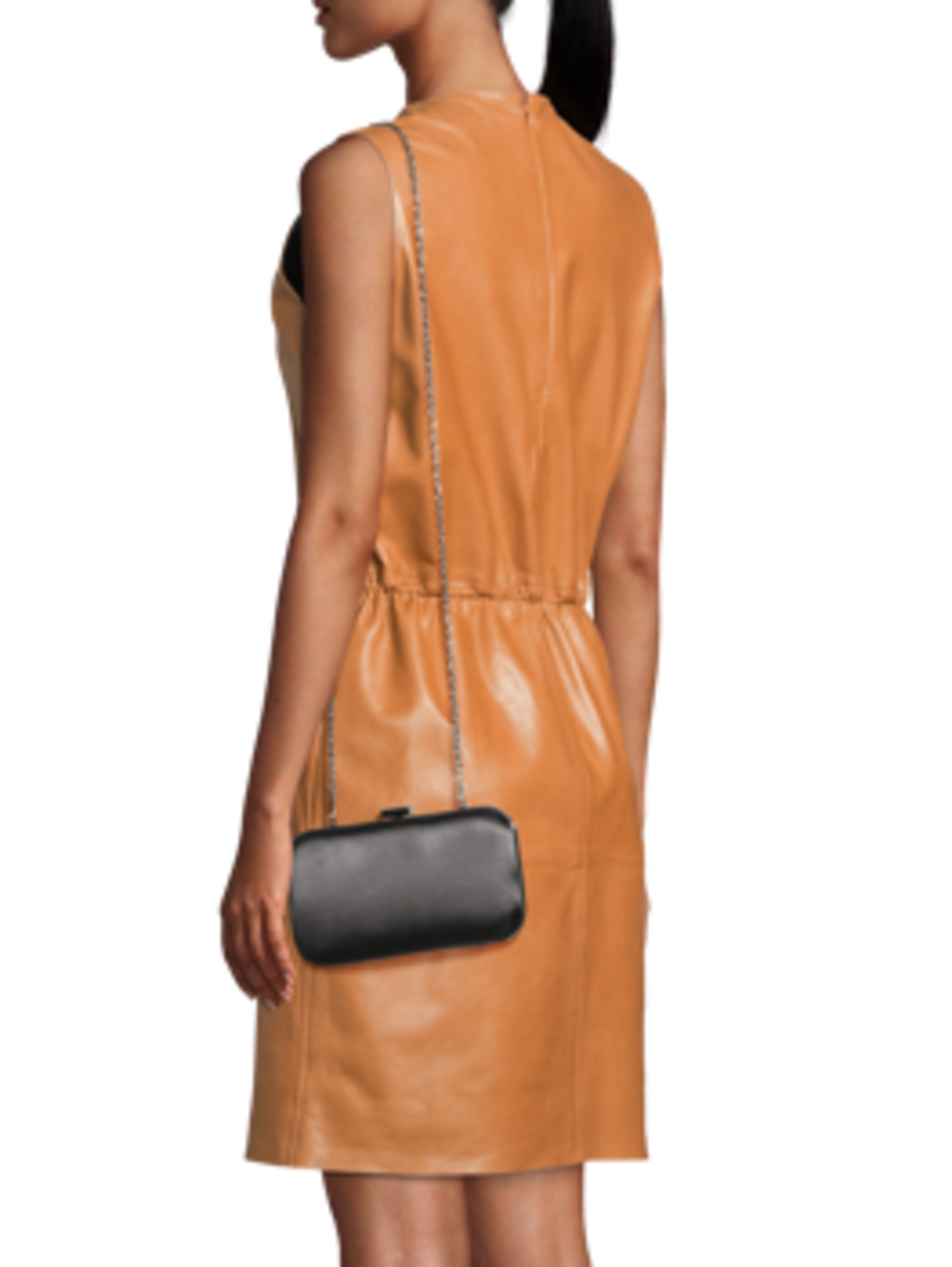 mascara Clutch in Schwarz: Vorderseite