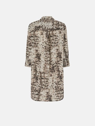Abito 'PINKO AGRA ABITO POPELINE STAMPA SNAKE ABITO' di PINKO in beige