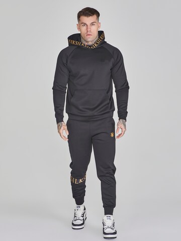 SikSilk Sweatshirt in Schwarz