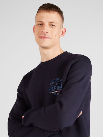 Sweat-shirt TOMMY HILFIGER en bleu