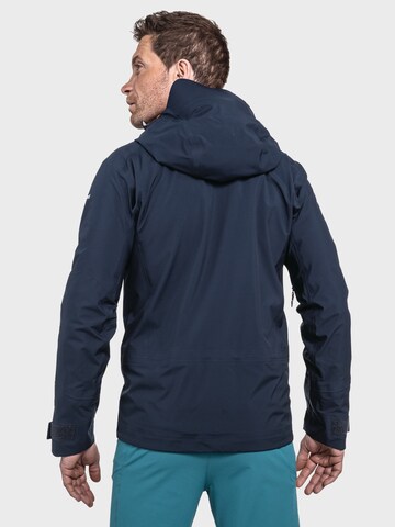 Schöffel Outdoorjas 'Cascata MNS' in Blauw