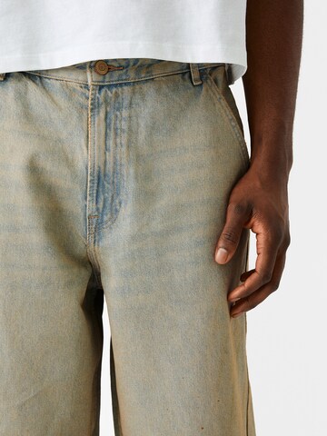 Bershka Loosefit Farmer - kék