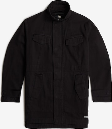 G-STAR Tussenparka in Zwart: voorkant