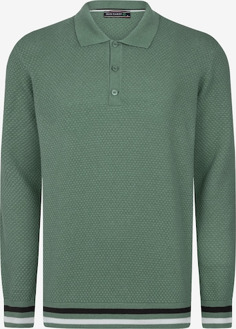 Pull-over Felix Hardy en vert : devant