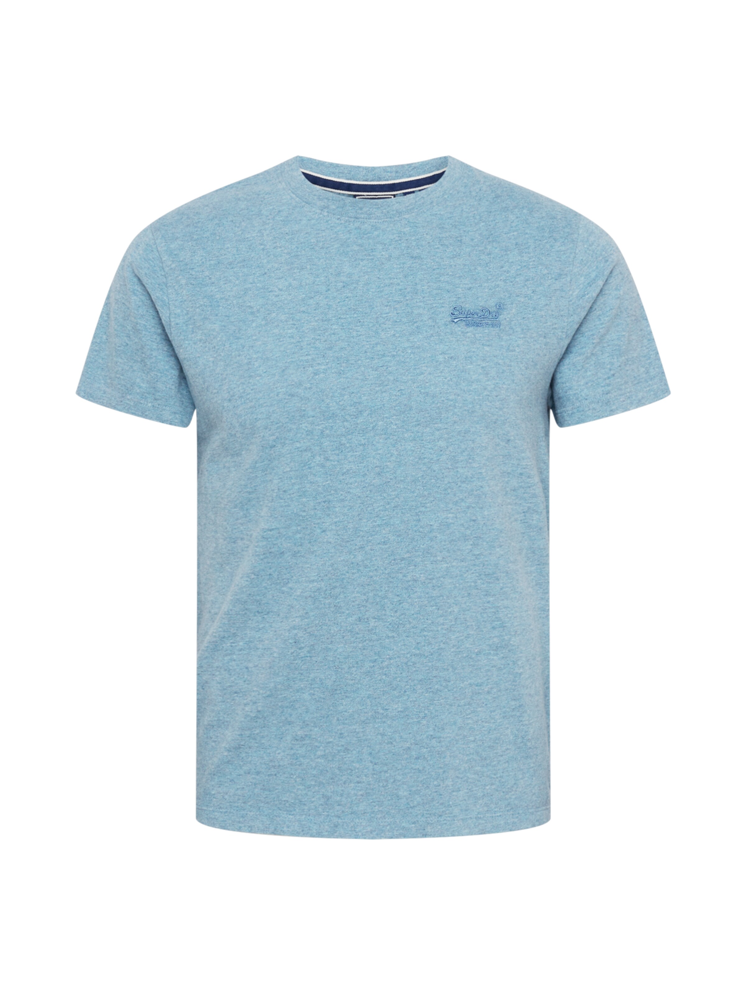 Superdry Tričko – modrá: přední strana