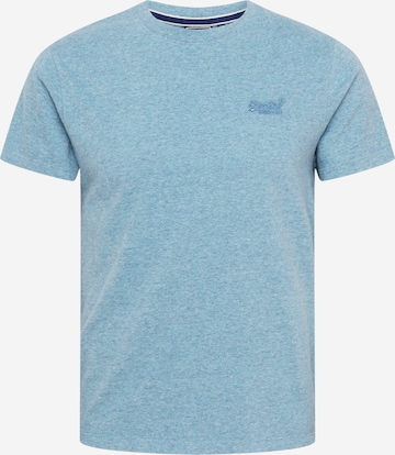 Superdry - Camiseta en azul: frente