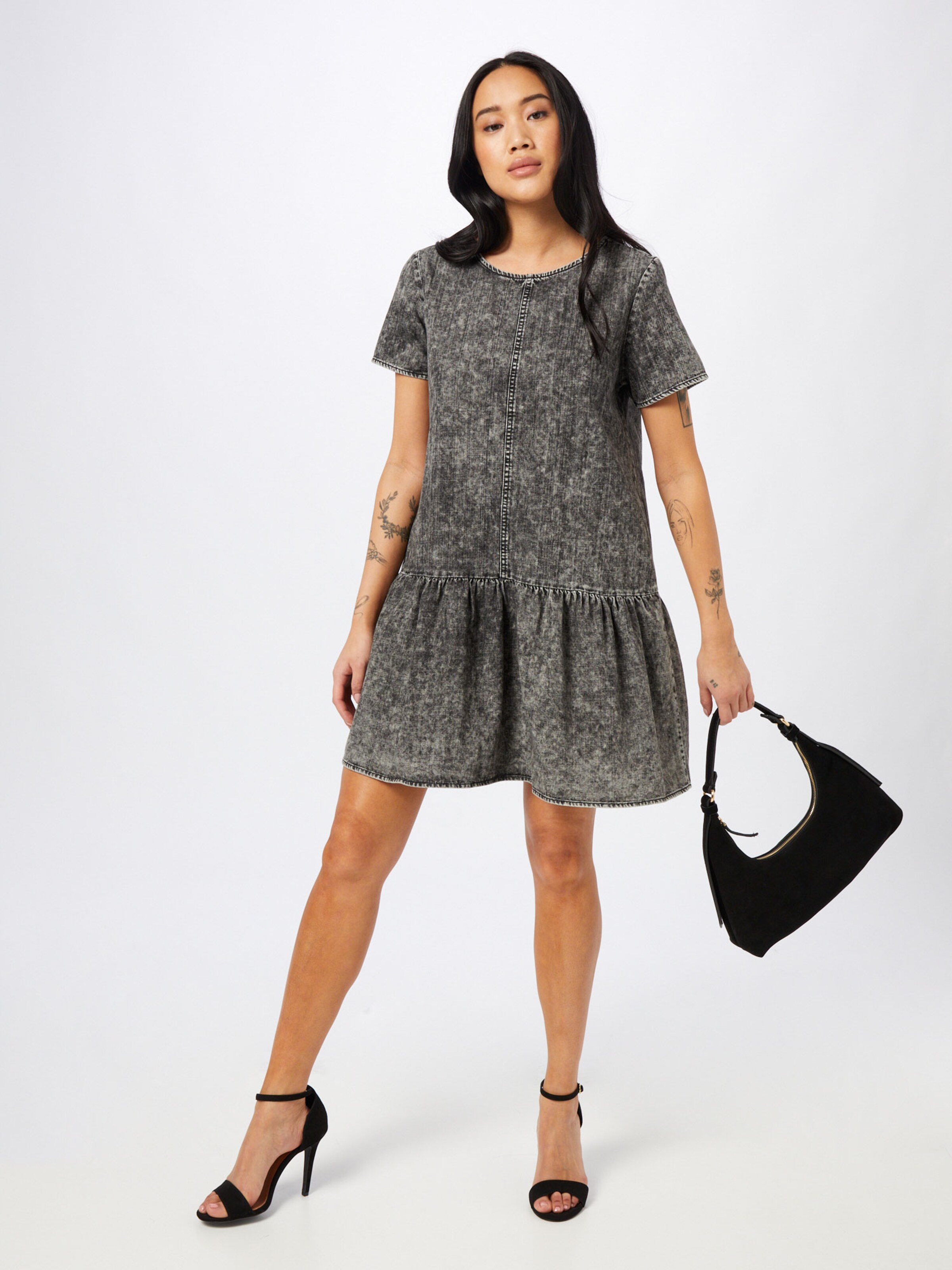 Frauen Kleider Noisy may Kleid 'Emilia' in Basaltgrau - PR08381 Frauen Kleider Noisy may Kleid 'Emilia' in Basaltgrau - PR08381