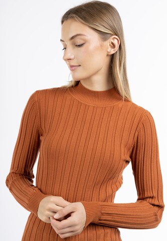 Pull-over DreiMaster Klassik en marron