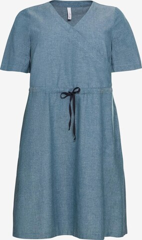 SHEEGO Summer Dress in Blue: front