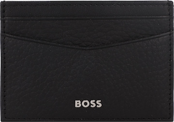 Porte-monnaies BOSS en noir : devant