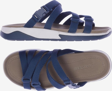 Lands‘ End Sandals & High-Heeled Sandals in 37 in Blue: front