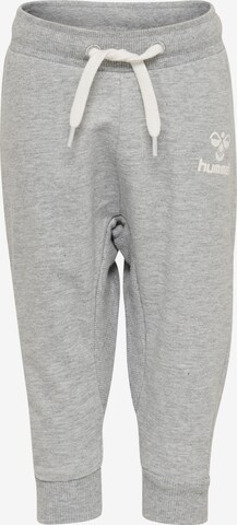 Hummel Workout Pants in Grey: front